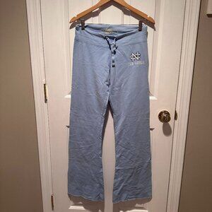 North Carolina Tar Heels Light Blue Flare Sweatpants - Distant Replay - Size Med